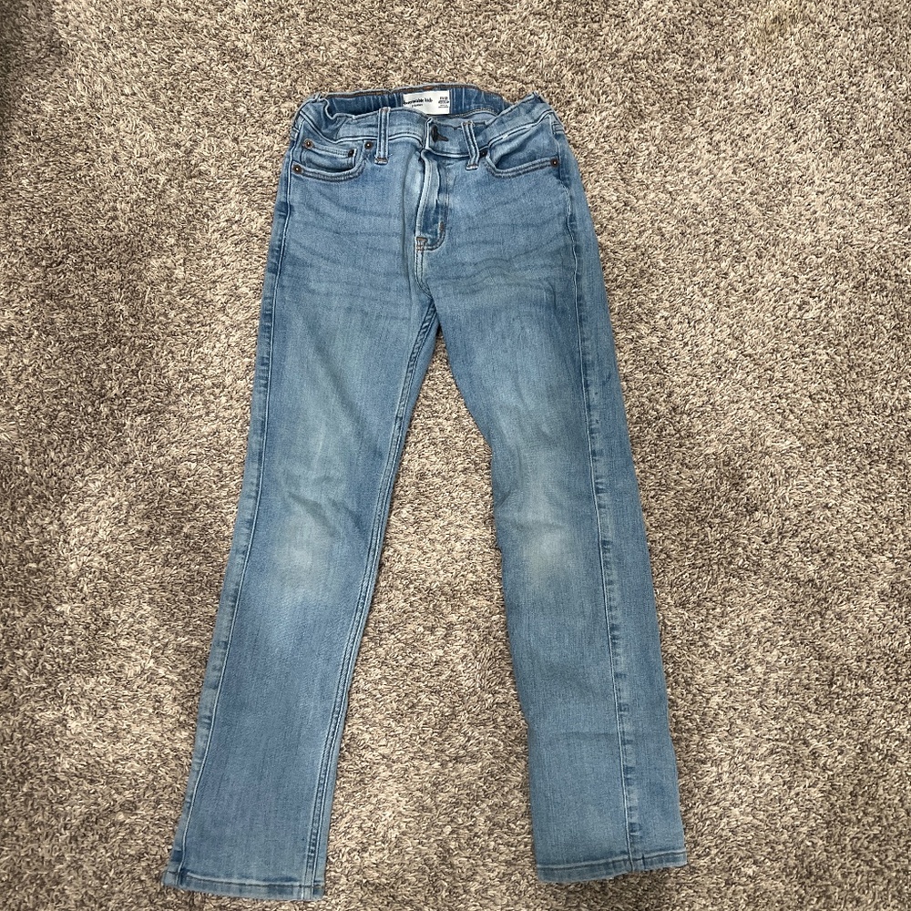 Boys Abercrombie & Fitch straight leg jeans